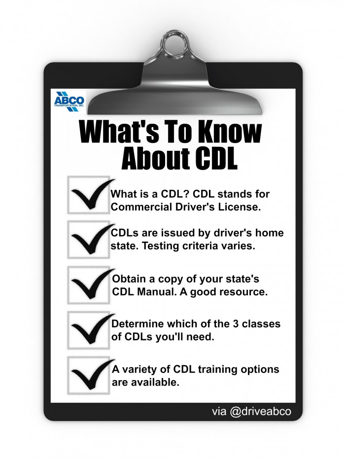 What It Takes To Get a CDL Put Your Skills To The Test Driving