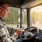 distracted truck driving